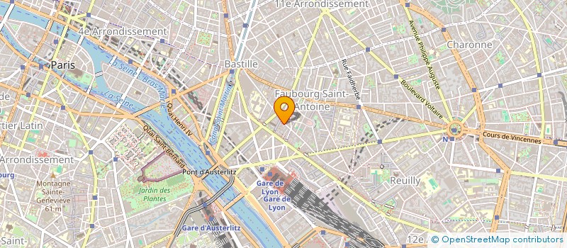 localisation de l'entreprise MADAME PAULETTE MULLER  PARIS