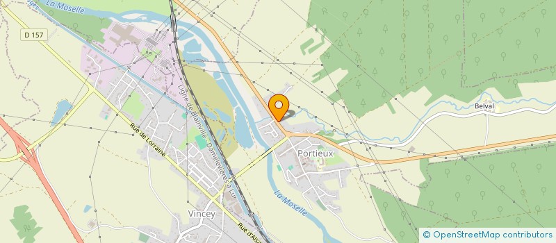 localisation de l'entreprise MADAME PAULETTE NATTER  PORTIEUX