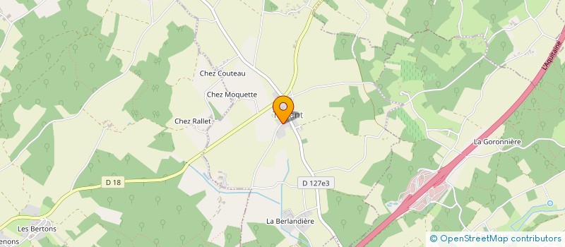 localisation de l'entreprise MADAME PAULETTE NEAUD  TAILLANT