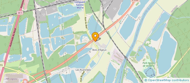 localisation de l'entreprise MADAME PAULETTE NESSELHAUT  LONGUEIL-SAINTE-MARIE