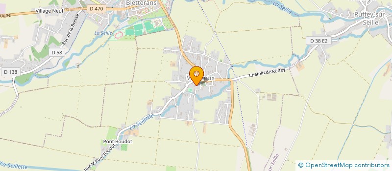 localisation de l'entreprise MADAME PAULETTE NONNOTTE  VILLEVIEUX