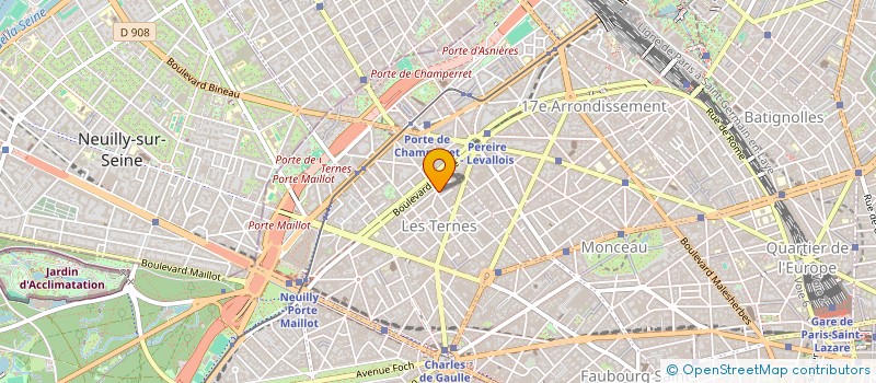 localisation de l'entreprise MADAME PAULETTE PICARD  TRAPPES