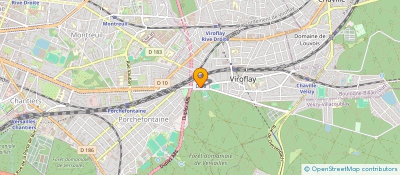 localisation de l'entreprise MADAME PAULETTE PIERCO  VIROFLAY