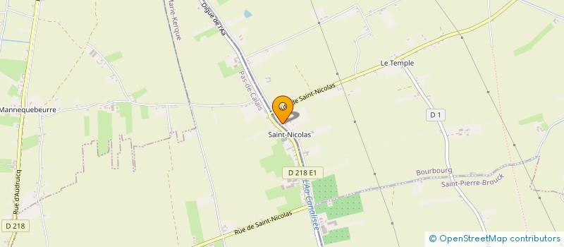 localisation de l'entreprise MADAME PAULETTE POIDEVIN  BOURBOURG