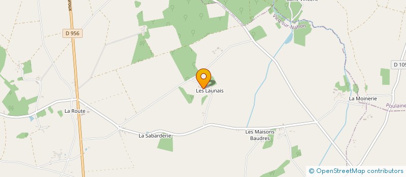 localisation de l'entreprise MADAME PAULETTE RABIER à VICQ-SUR-NAHON