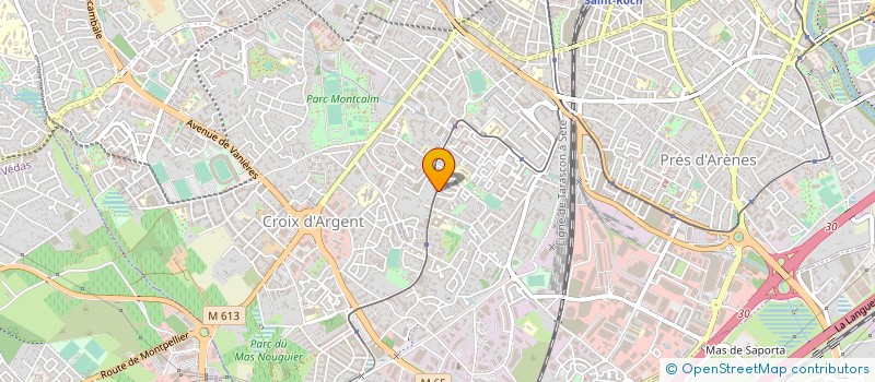 localisation de l'entreprise MADAME PAULETTE RANJANORO à MONTPELLIER