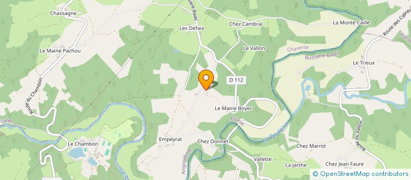 localisation de l'entreprise MADAME PAULETTE RATHIER  ECURAS