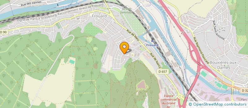 localisation de l'entreprise MADAME PAULETTE RAYBOIS  FROUARD