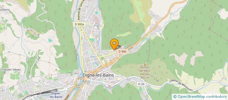 localisation de l'entreprise MADAME PAULETTE RAYNE à DIGNE-LES-BAINS