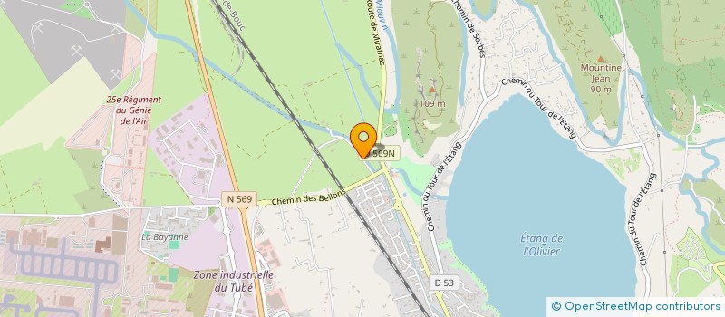 localisation de l'entreprise MADAME PAULETTE REBIERE  ISTRES