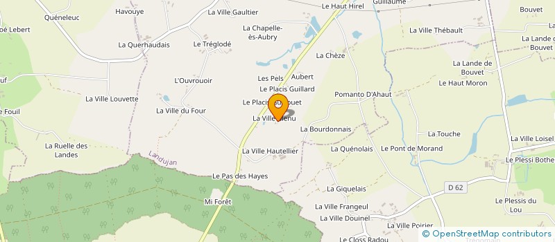 localisation de l'entreprise MADAME PAULETTE RENAIS  LANDUJAN