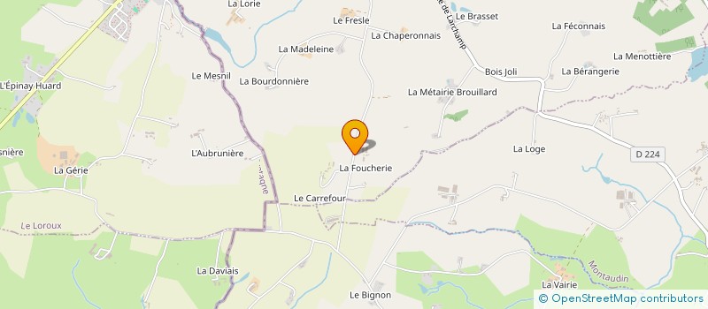 localisation de l'entreprise MADAME PAULETTE ROINEL  LARCHAMP