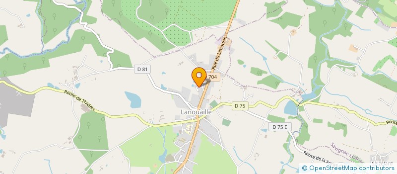 localisation de l'entreprise MADAME PAULETTE ROUSSEAU  LANOUAILLE