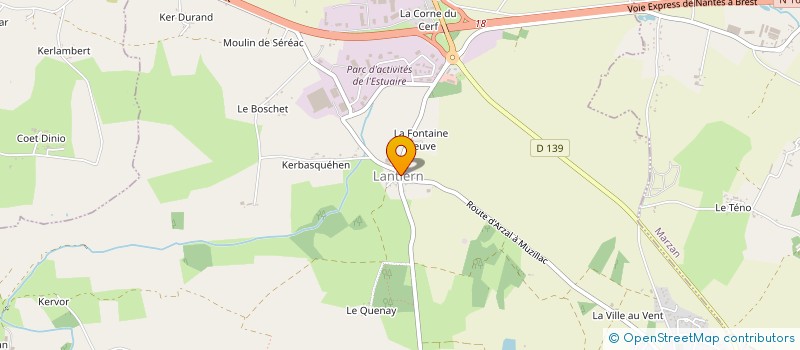 localisation de l'entreprise MADAME PAULETTE SAVARY à ARZAL