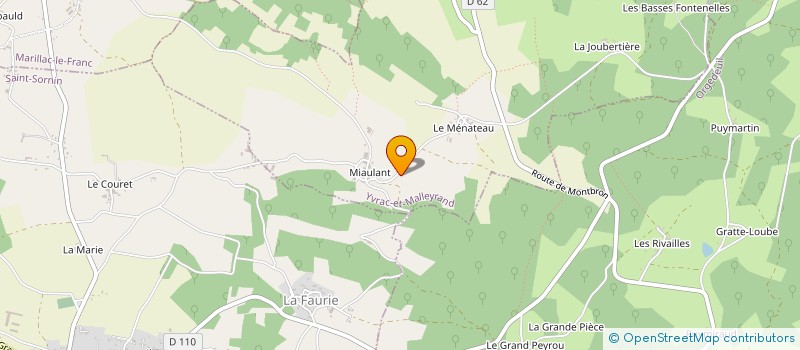 localisation de l'entreprise MADAME PAULETTE SCANO à YVRAC-ET-MALLEYRAND