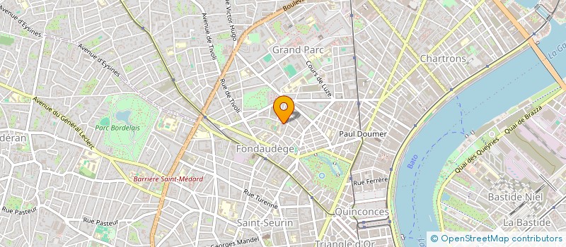 localisation de l'entreprise MADAME PAULETTE SIMON à BORDEAUX
