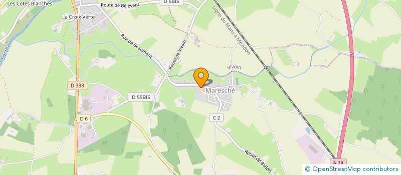 localisation de l'entreprise MADAME PAULETTE SOREAU  VIVOIN