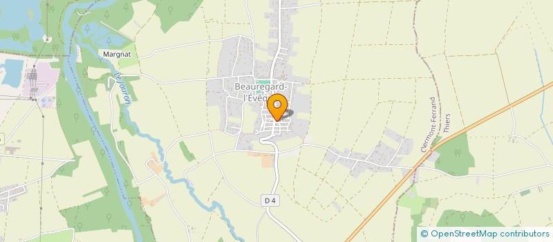 localisation de l'entreprise MADAME PAULETTE SOULIER  BEAUREGARD L'EVEQUE