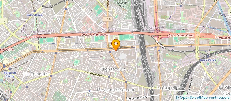 localisation de l'entreprise MADAME PAULETTE TOURIN  PARIS