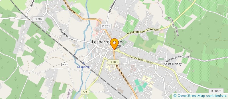 localisation de l'entreprise MADAME PAULETTE TRAVERSE  LESPARRE-MEDOC