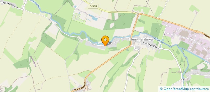 localisation de l'entreprise MADAME PAULETTE VASSEUR  HEM-HARDINVAL