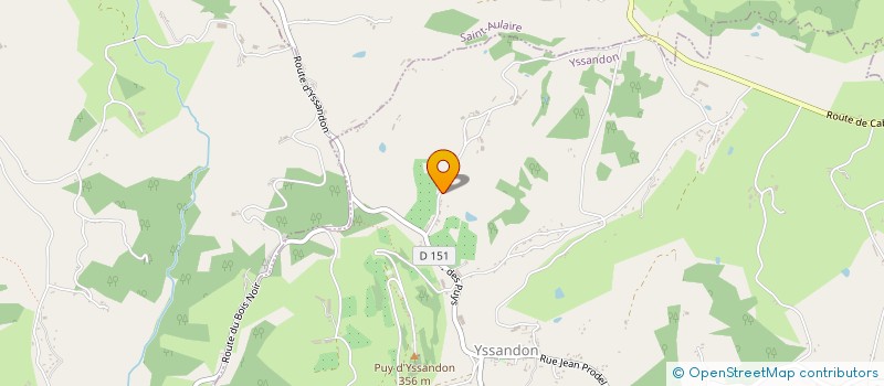 localisation de l'entreprise MADAME PAULETTE VAYNE  YSSANDON