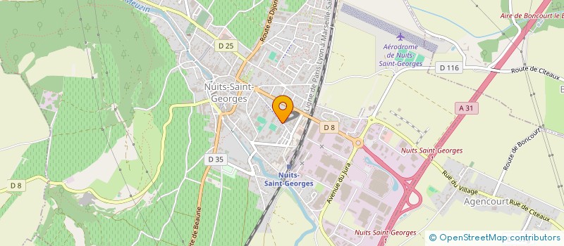 localisation de l'entreprise MADAME PAULETTE VERNIER à NUITS-SAINT-GEORGES