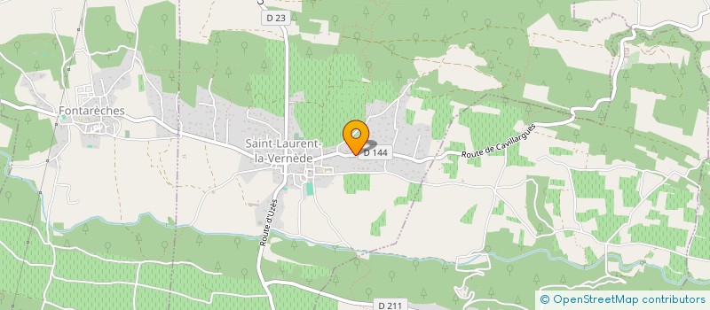 localisation de l'entreprise MADAME PAULETTE VIDIL  SAINT-LAURENT-LA-VERNEDE