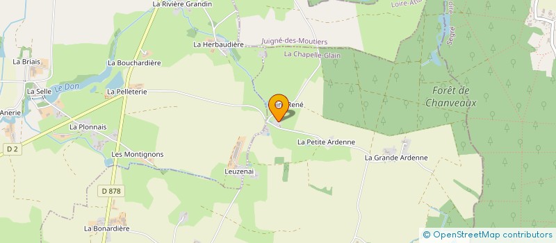 localisation de l'entreprise MADAME PAULETTE VIGNERON  SAINT-JULIEN-DE-VOUVANTES