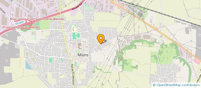 localisation de l'entreprise MADAME PAULETTE VILLAGGI  SAINT-PIERRE-DE-CHANDIEU