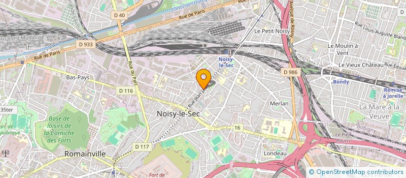 localisation de l'entreprise MADAME PAULETTE VINCENT à NOISY-LE-SEC