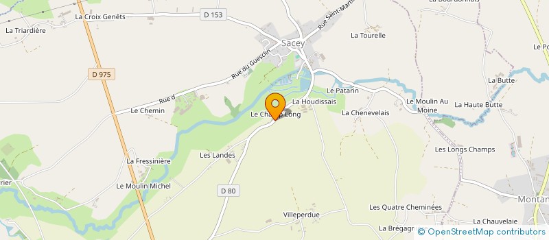 localisation de l'entreprise MADAME PAULETTE VIVET à SACEY