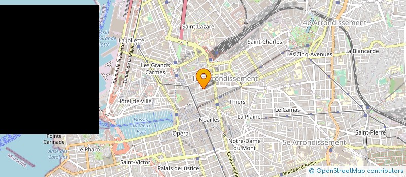 localisation de l'entreprise MADAME PAULETTE VIVIER à MARSEILLE