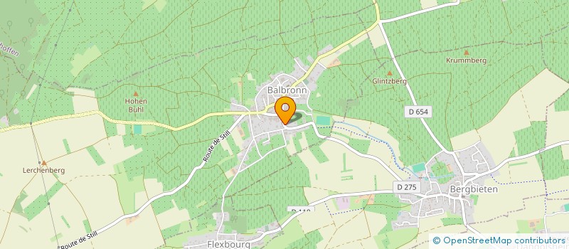 localisation de l'entreprise MADAME PAULETTE VOGLER  BALBRONN