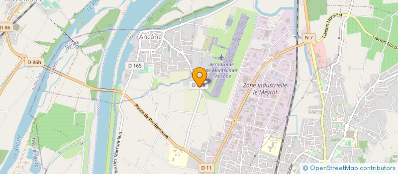 localisation de l'entreprise MADAME PAULETTE WETER  MONTELIMAR