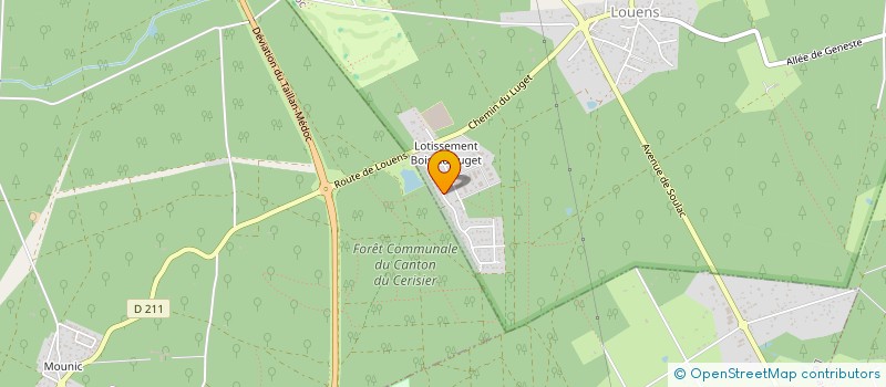 localisation de l'entreprise MADAME PAULINA BORECKA  LE PIAN-MEDOC