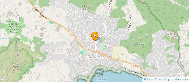 localisation de l'entreprise MADAME PAULINA CHUDZIK  CARQUEIRANNE