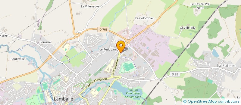localisation de l'entreprise MADAME PAULINA COMARNICEANU à LAMBALLE-ARMOR