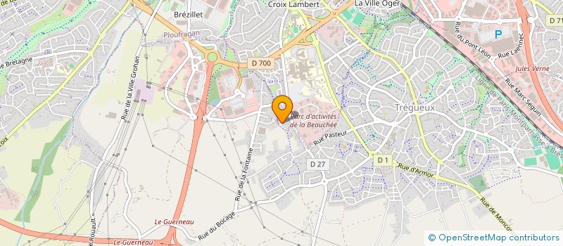 localisation de l'entreprise MADAME PAULINA FERRIN à SAINT-BRIEUC
