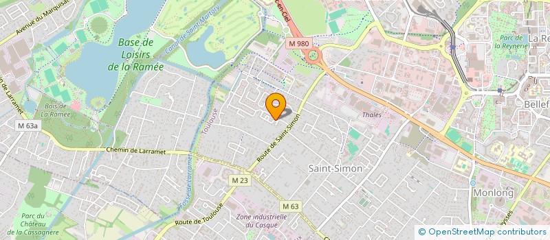 localisation de l'entreprise MADAME PAULINA GLINKA à TOULOUSE