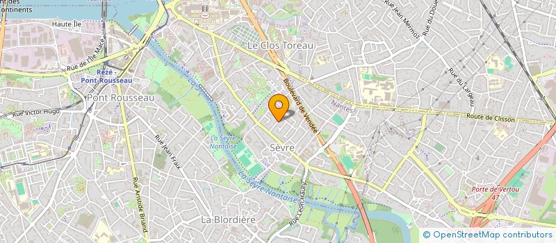 localisation de l'entreprise MADAME PAULINA LEDESMA ARAYA à NANTES