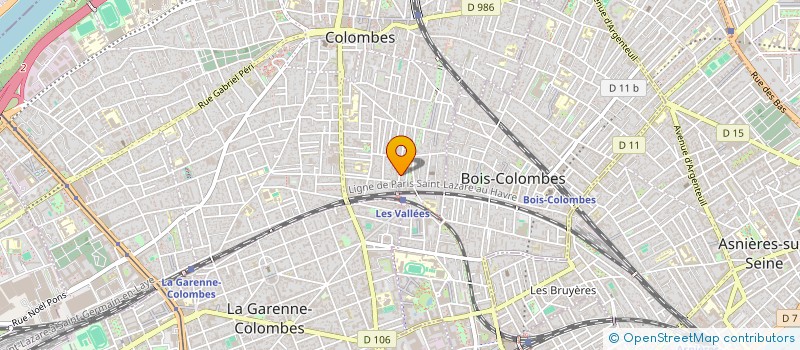 localisation de l'entreprise MADAME PAULINA MARCELINA OGONEK à COLOMBES