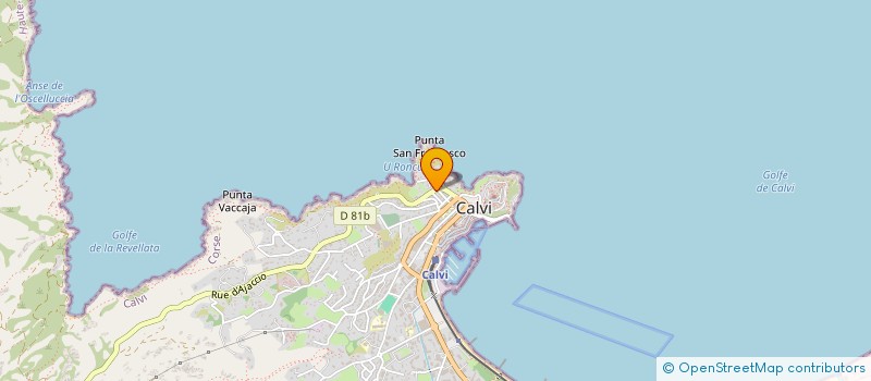 localisation de l'entreprise MADAME PAULINA MIKULSKA à CALVI
