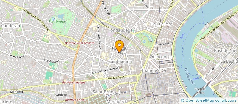 localisation de l'entreprise MADAME PAULINA PODJASKA à BORDEAUX