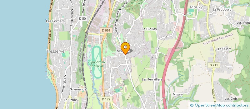 localisation de l'entreprise MADAME PAULINA RYCHCIK  AIX-LES-BAINS