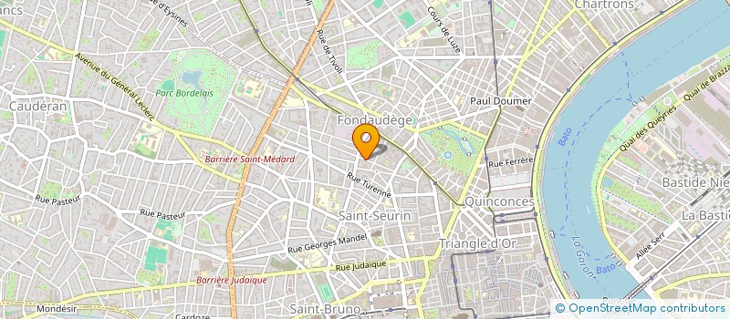 localisation de l'entreprise MADAME PAULINA URBAN à BORDEAUX