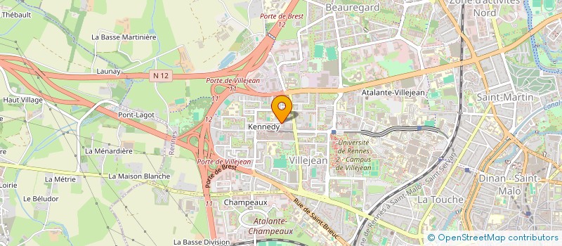 localisation de l'entreprise MADAME PAULINA ZAWADZKA  RENNES