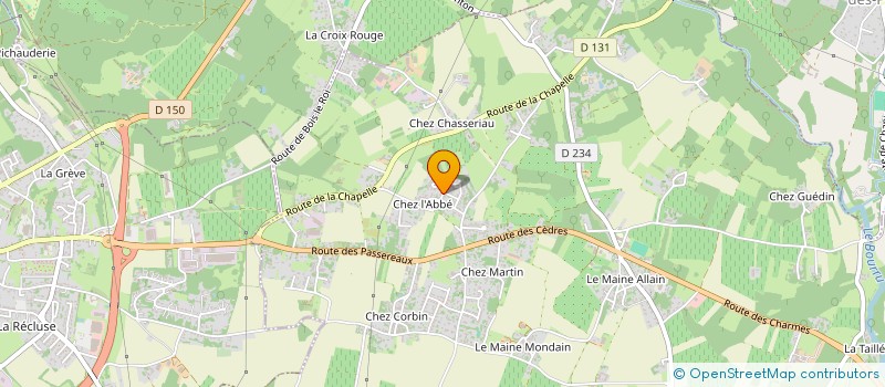 localisation de l'entreprise MADAME PAULINE AARON  CHANIERS