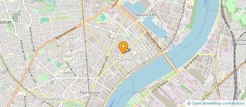 localisation de l'entreprise MADAME PAULINE ABBADIE  BORDEAUX