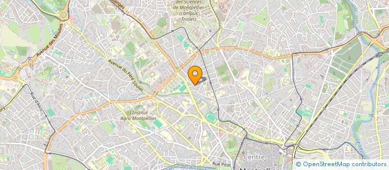 localisation de l'entreprise MADAME PAULINE ABRAHAM à MONTPELLIER